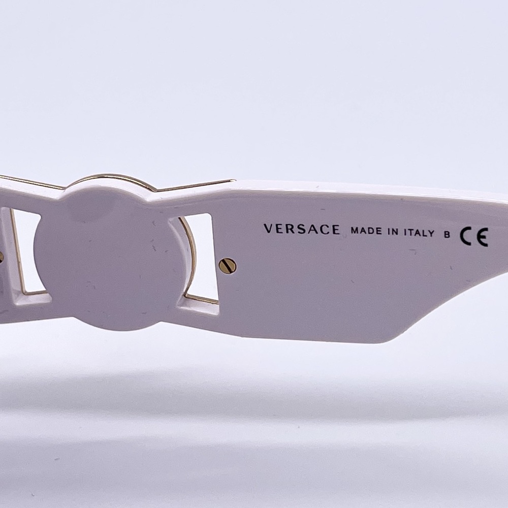 NEW VERSACE WOMEN’S SUNGLASSES NEW VERSACE WHITE WOMEN’S EYEWEAR VERSACE - Picture 10 of 11